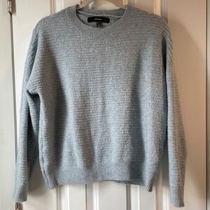 Vero Moda Light Blue Long Sleeve Crew Neck Super Soft Sweater, Wonen’s Size L